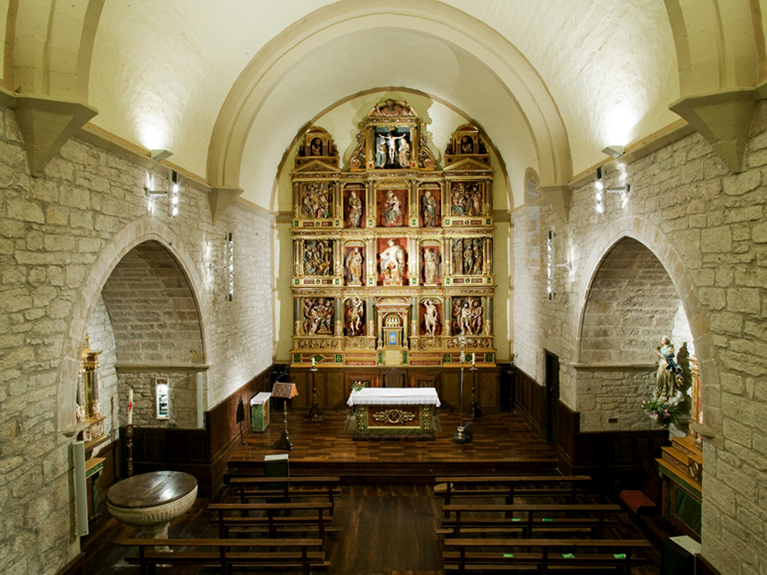 Beloki alumbrado Iglesia Vidaurreta