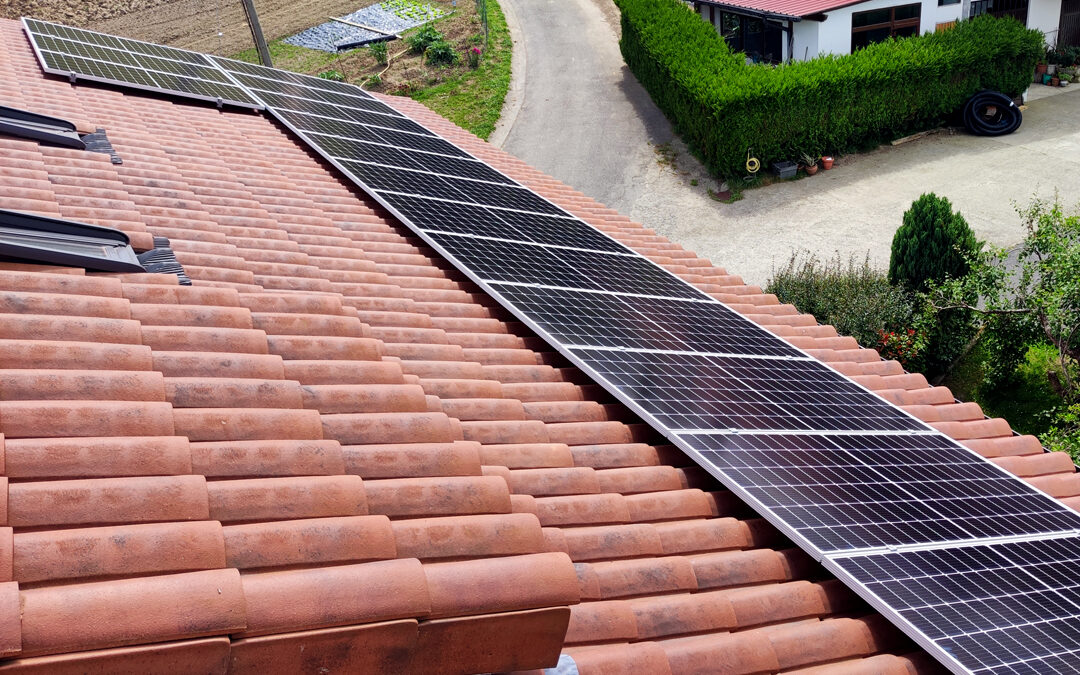 Instalación fotovoltaica en Casa Rural