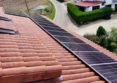 Instalación fotovoltaica en Casa Rural